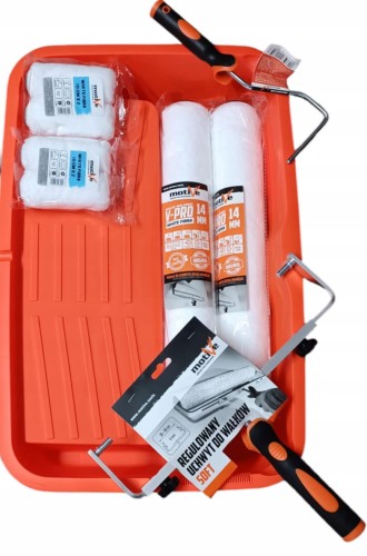MOTIVE-2-x-Szybsze-malowanie-Walki-Mikrofibra-40cm-runo-14mm-Kuweta-Uchwyt.jpg